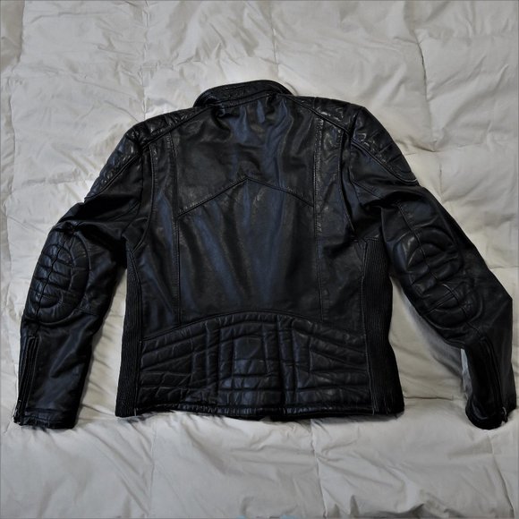 Leather Moto/Biker Jacket & Pants Smaller Size - Picture 2 of 9